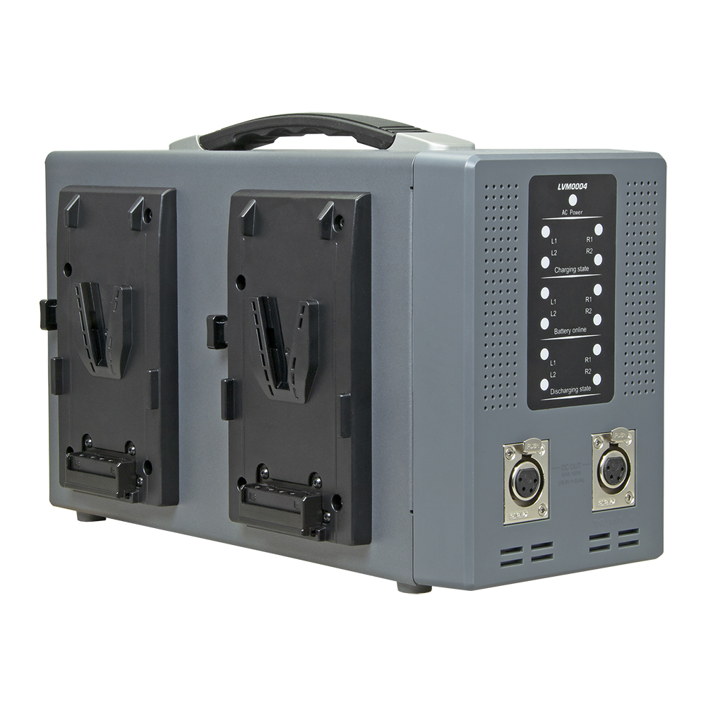 Jupio *ProLine* Portable V-Mount Quattro Charger