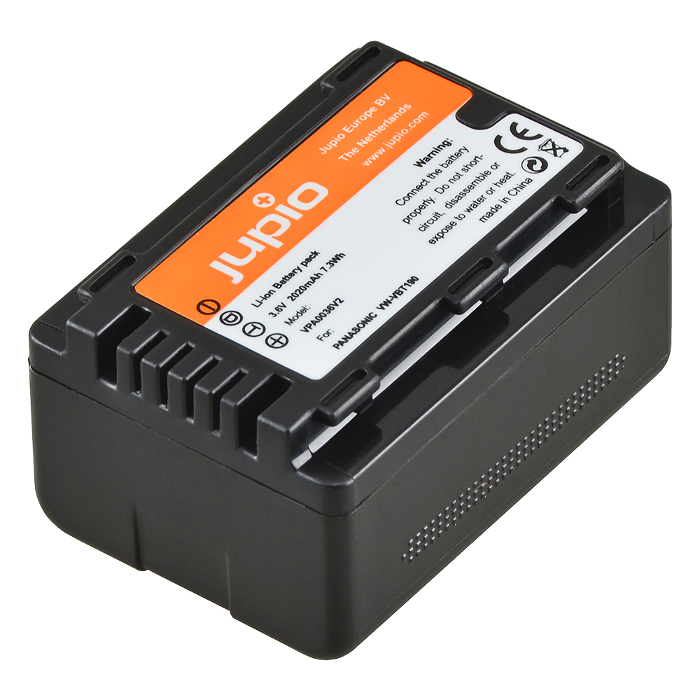 Jupio VW-VBT190 2020mAh (FOR HC-V800/V808/WXF1/VXF1/VXF11/VX1/VX11)