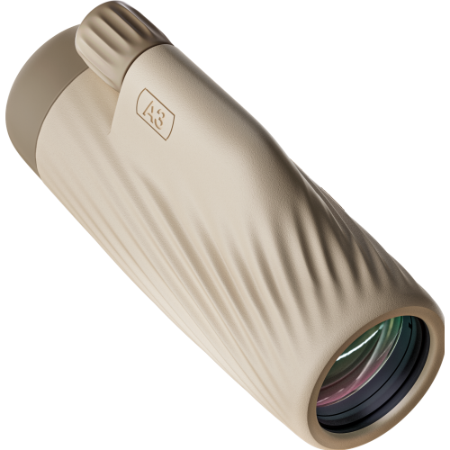 Bushnell A3 10x32 Monocular, Oyster Clay, Roof, EXO, FMC